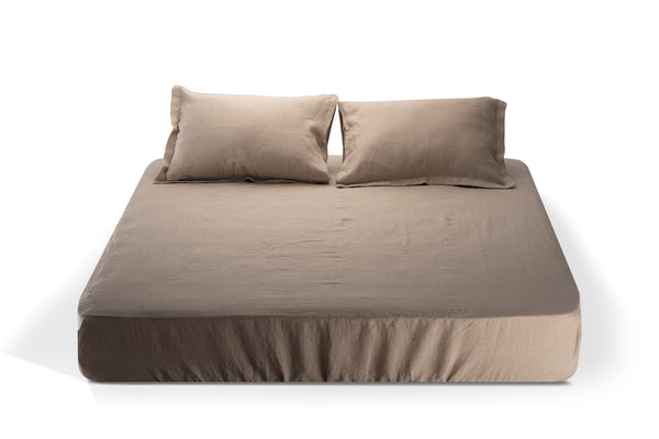 Чаршаф с ластик от лен Linen Natural