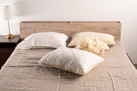 Възглавница Woolland Linen and Wool Duo
